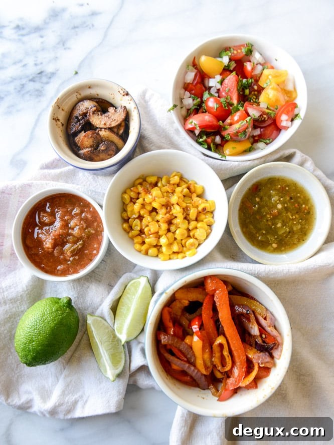 Chipotle-Drizzled Veggie Fajita Stuffed Sweet Potatoes 3 fajita stuffed sweet potatoes I howsweeteats.com