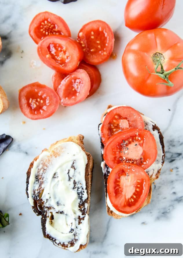 crispy smoked provolone BLAT I howsweeteats.com
