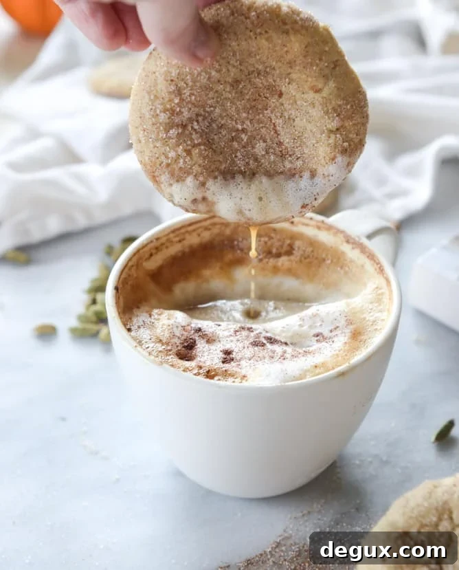 chewy chai snickerdoodles I howsweeteats.com
