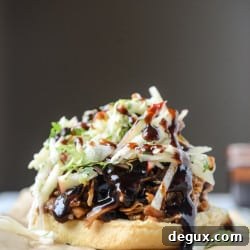 Pomegranate BBQ Chicken Sandwiches with Crunchy Apple Slaw 10 img 43471 11