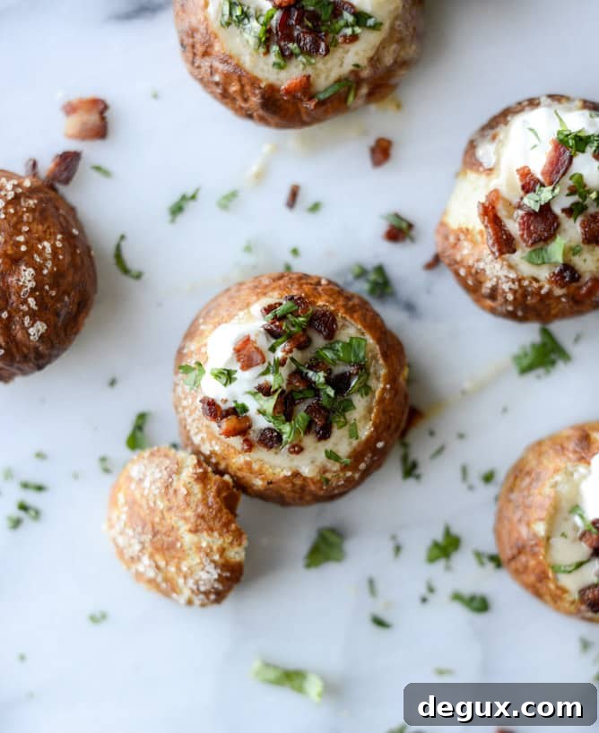 cider cheese soup shooters in mini pretzel bread bowls I howsweeteats.com