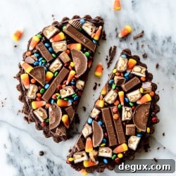 Peanut Butter and Nutella Candy Bar Brownies: Gooey Chocolate Treat 9 img 43522 8