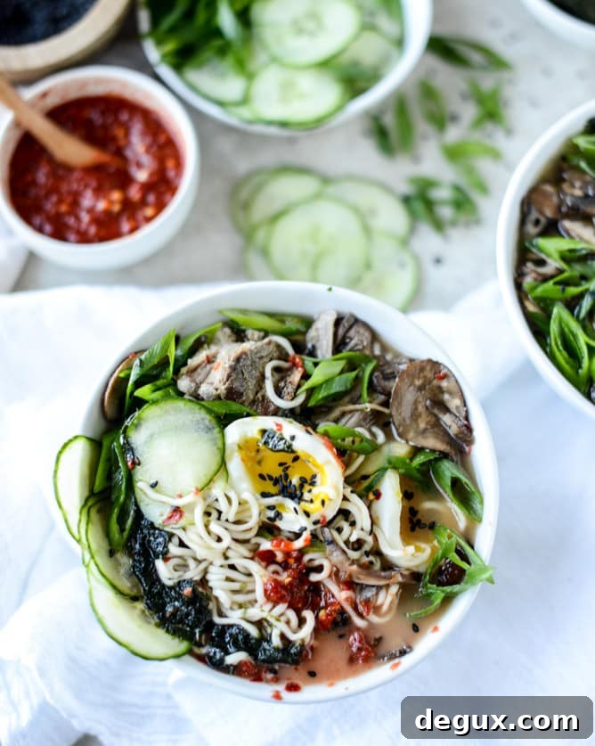 Spicy Pulled Pork Ramen Recipe You Can Make at Home 10 spicy homemade ramen I howsweeteats.com