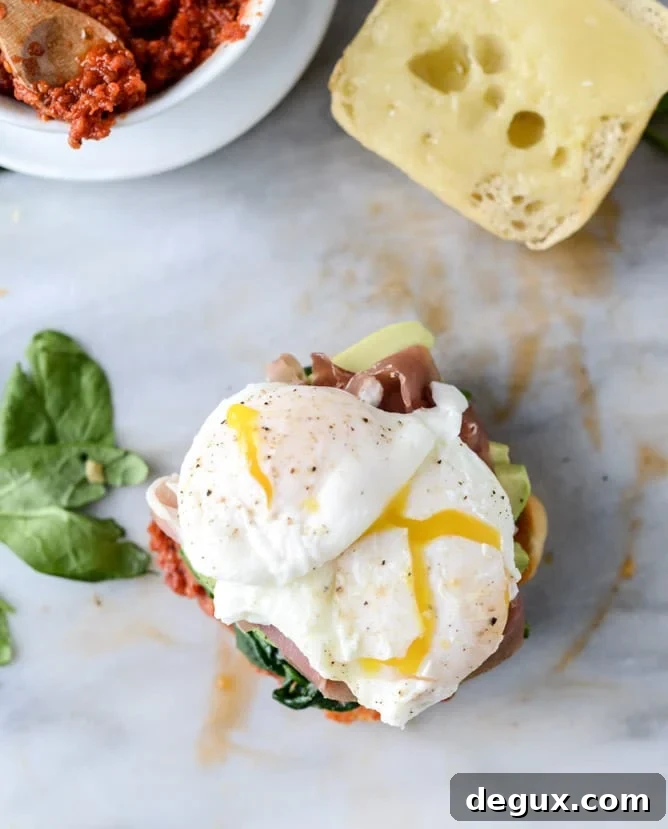 Perfect Breakfast Sandwich Recipes for Quick Morning Meals 7 garlicky spinach and avocado breakfast sandwich I howsweeteats.com