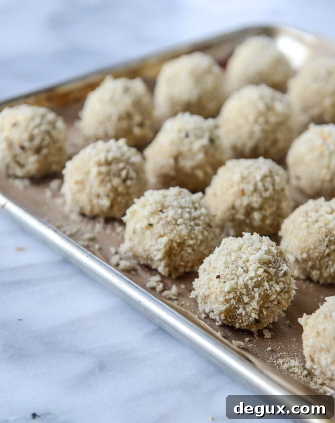 Fontina, Roasted Garlic & Goat Cheese Arancini Recipe 5 fontina, roasted garlic and goat cheese arancini I howsweeteats.com