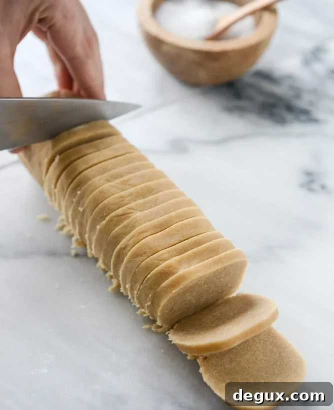 Salted Peanut Butter Shortbread Cookies Recipe 5 salted peanut butter shortbread I howsweeteats.com