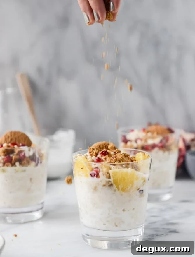 gingersnap breakfast risotto I howsweeteats.com