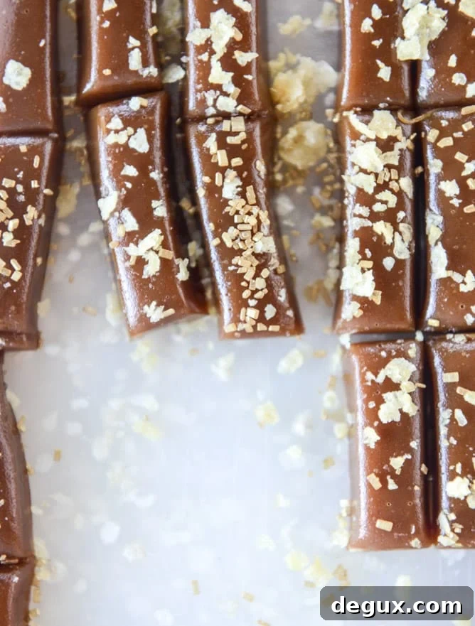 potato chip salted champagne caramels I howsweeteats.com