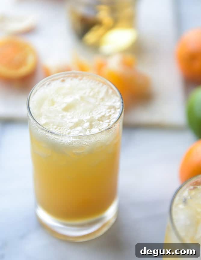 clementine cream soda I howsweeteats.com