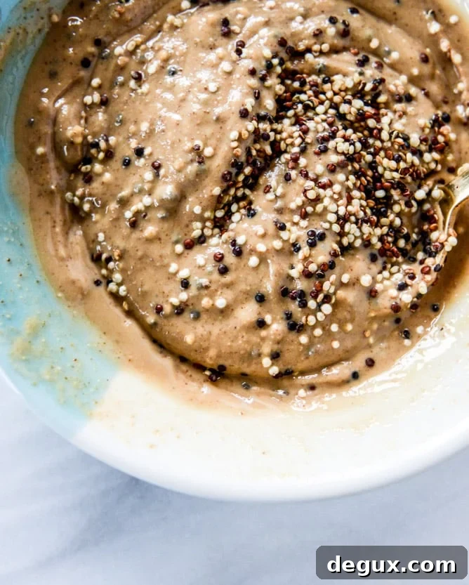 toasted quinoa cashew butter cups I howsweeteats.com