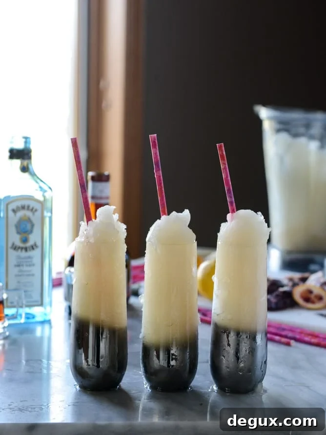 Leap Year Cocktail Slushies: Festive Frozen Drinks for Celebrations 7 the leap year cocktail slushie I howsweeteats.com