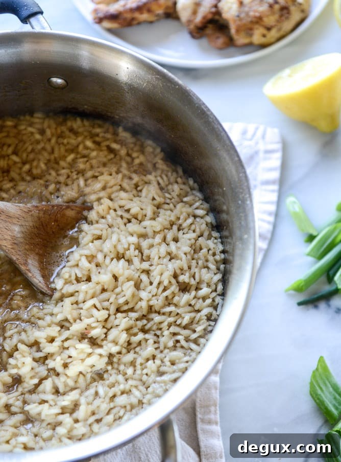lemon chicken risotto I howsweeteats.com