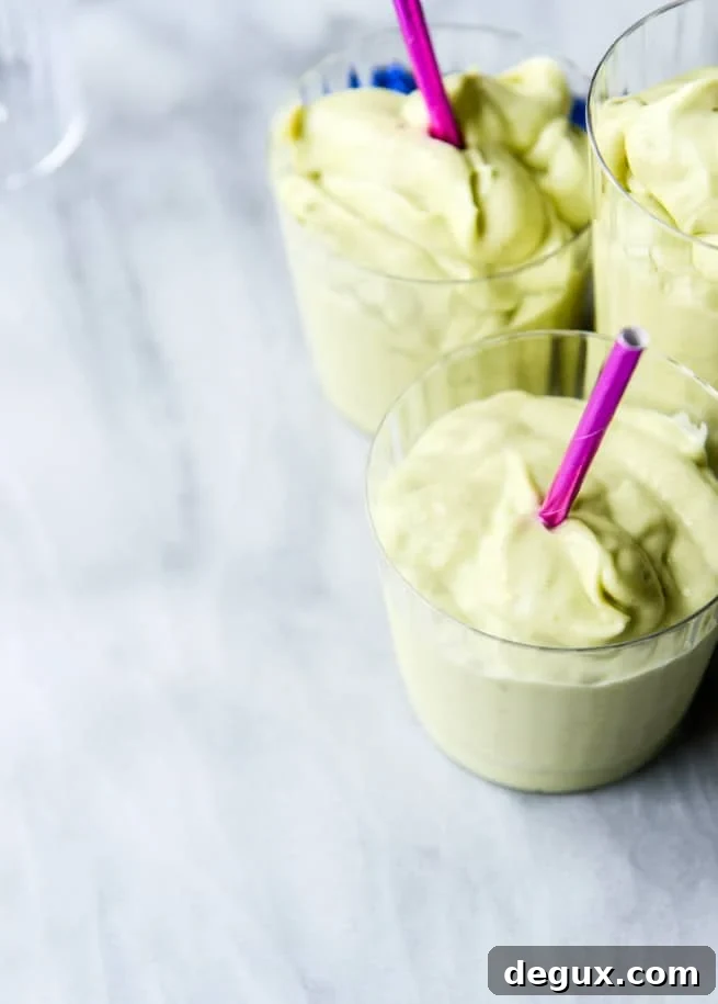 Creamy Avocado Vanilla Smoothie Recipes for Morning Energy 6 avocado vanilla smoothie I howsweeteats.com
