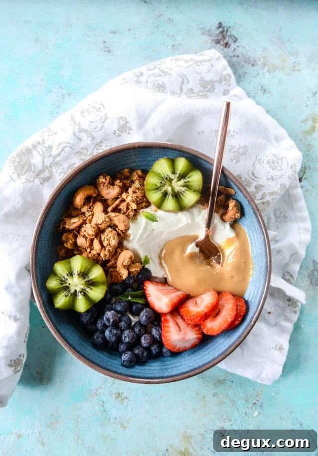 cashew butter granola I howsweeteats.com