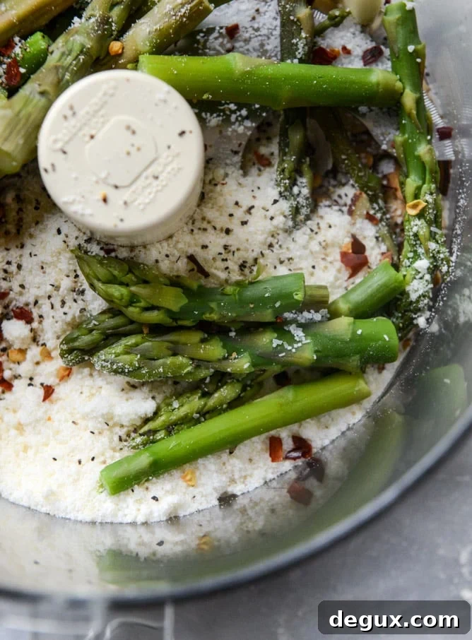 homemade ricotta gnocchi with asparagus pesto I howsweeteats.com