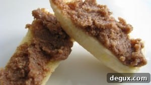 Pecan butter on banana Pecan butter on banana