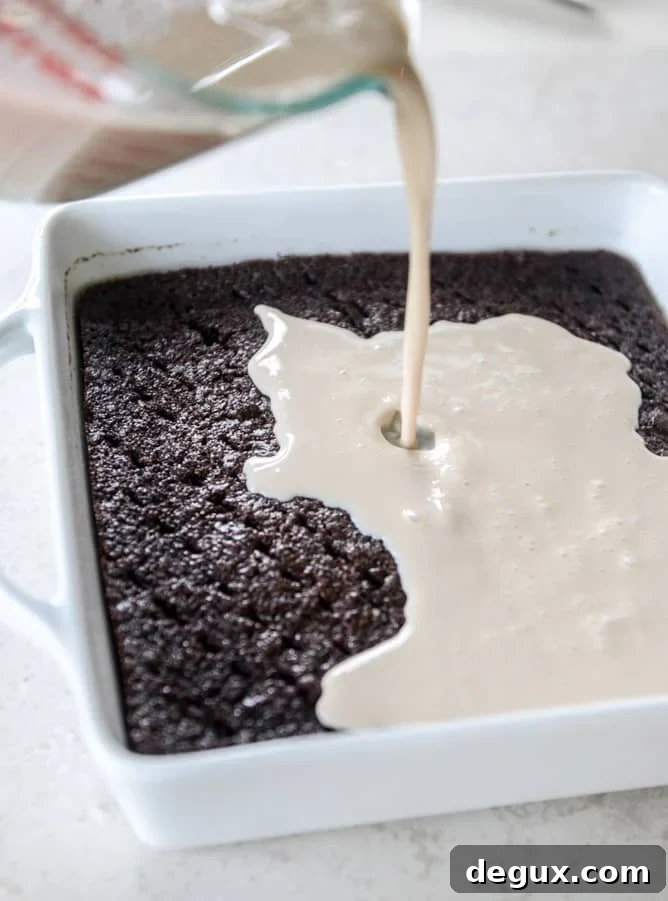 Chocolate Tres Leches Cake Recipe (Step-by-Step Video) 4 This chocolate tres leches cake is a spin on the classic tres leches. Three milks, one being chocolate milk, soak into the fudgiest cake ever! I howsweeteats.com