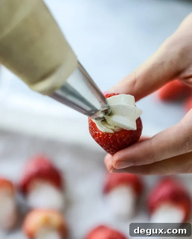 smore's strawberries I howsweeteats.com