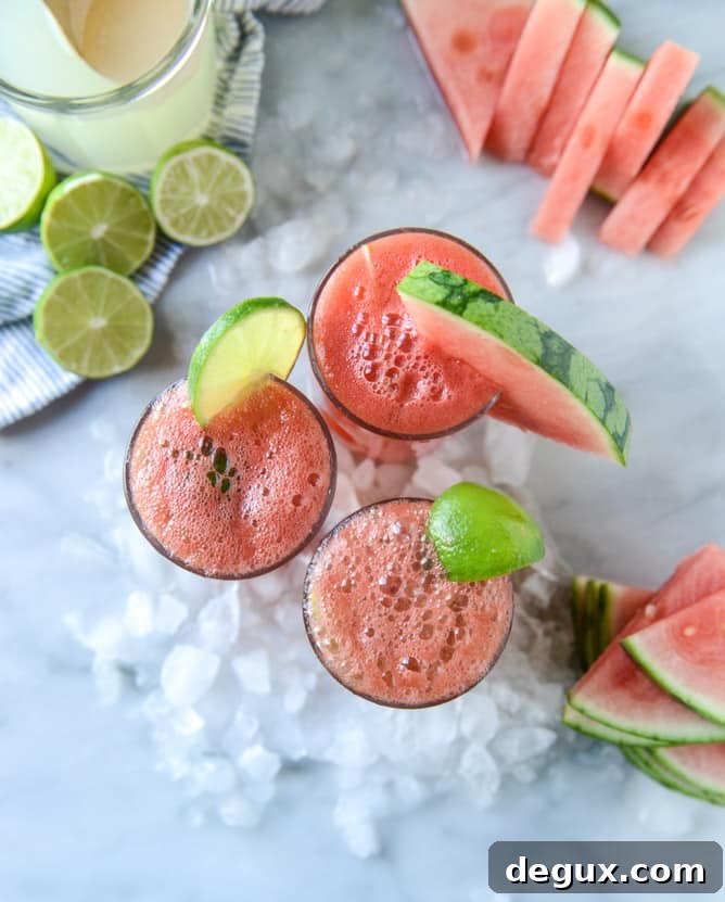Homemade Watermelon Shandy Recipe — Refreshing Summer Drink 2 how to make a watermelon shandy I howsweeteats.com