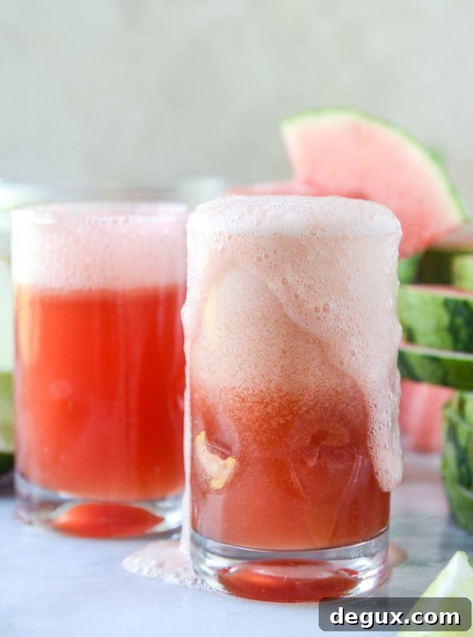 Homemade Watermelon Shandy Recipe — Refreshing Summer Drink 6 how to make a watermelon shandy I howsweeteats.com