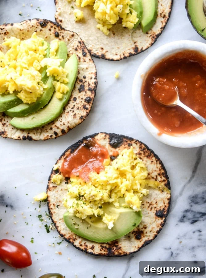 summer breakfast tacos I howsweeteats.com