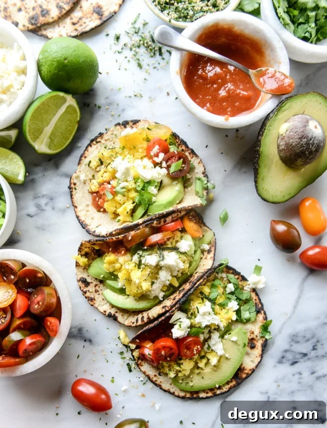 summer breakfast tacos I howsweeteats.com