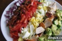Classic Cobb Salad Recipe with Avocado, Bacon & Blue Cheese