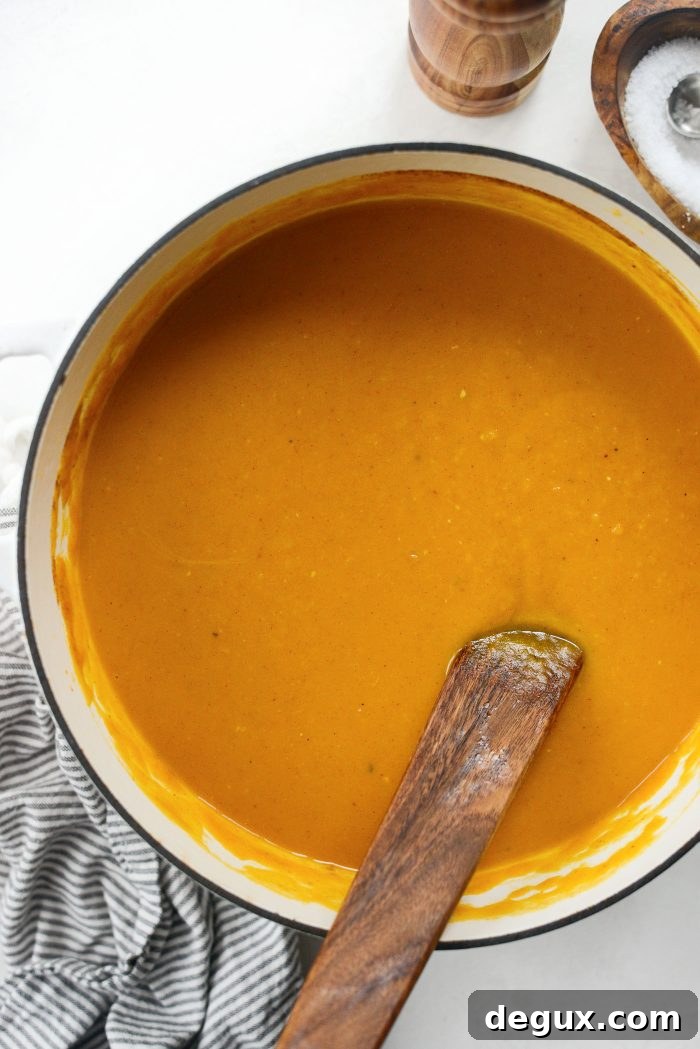 Homemade Autumn Squash Soup