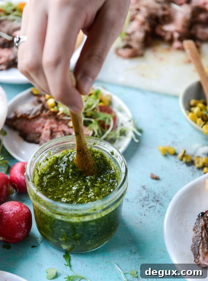 marinated flank steak with our favorite toppings I howsweeteats.com