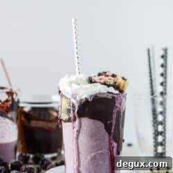 Black Raspberry Fudge Pie Milkshakes: Decadent Seasonal Recipe 11 img 45955 10