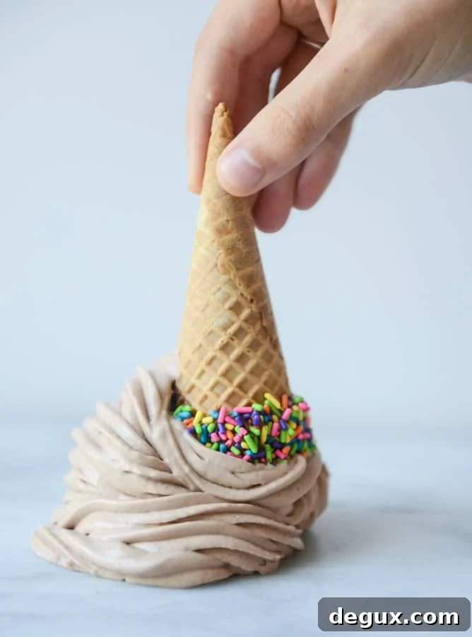 Homemade Nutella Soft-Serve Recipe: Creamy Chocolate-Hazelnut Ice Cream 7 how to make homemade nutella soft serve I howsweeteats.com