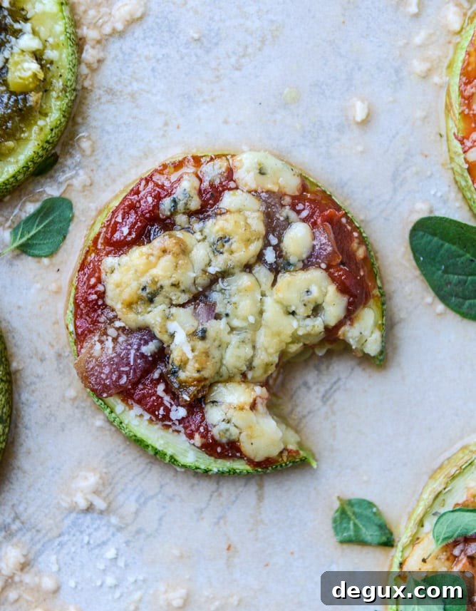Mini Zucchini Pizza Bites: 3 Delicious Ways to Make Them 11 mini zucchini pizzas, three ways I howsweeteats.com