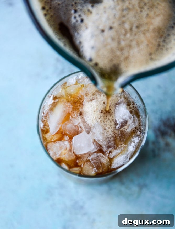 cold brew coffee soda floats