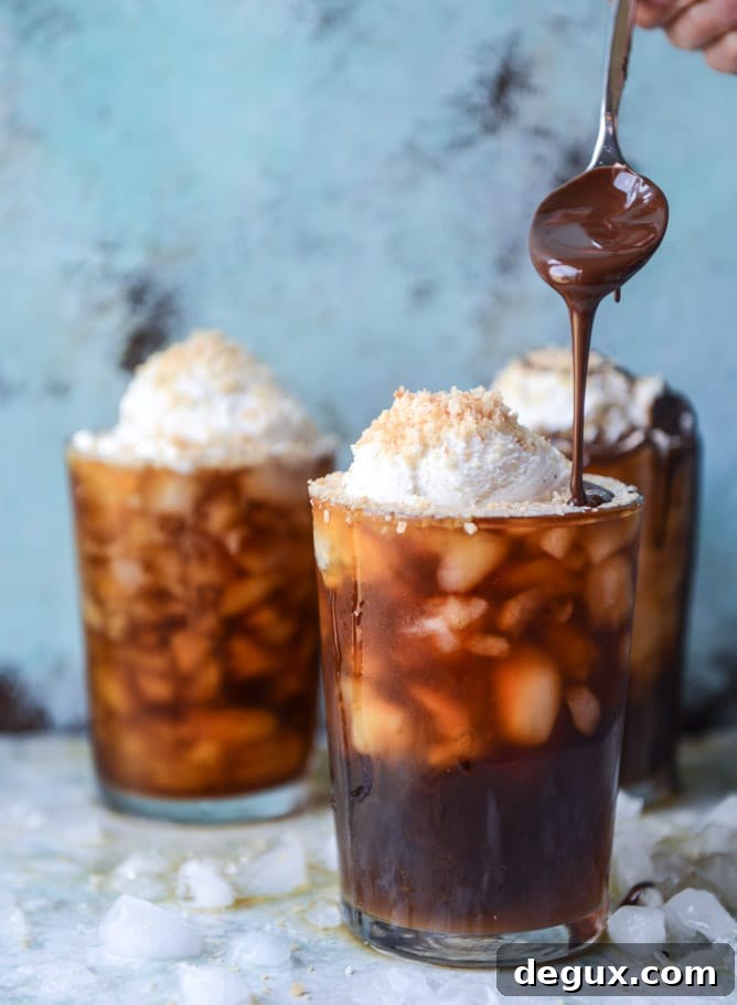 cold brew coffee soda floats