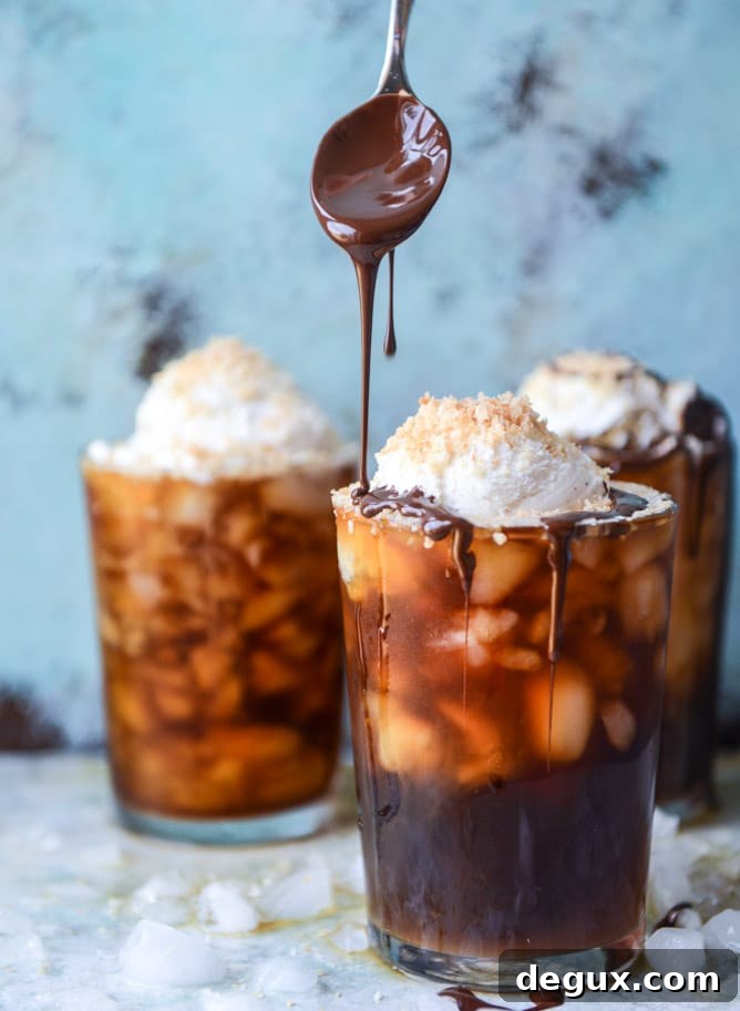 cold brew coffee soda floats