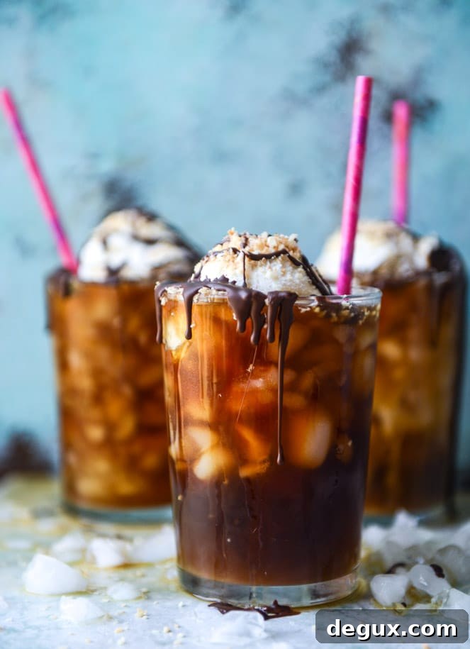 cold brew coffee soda floats