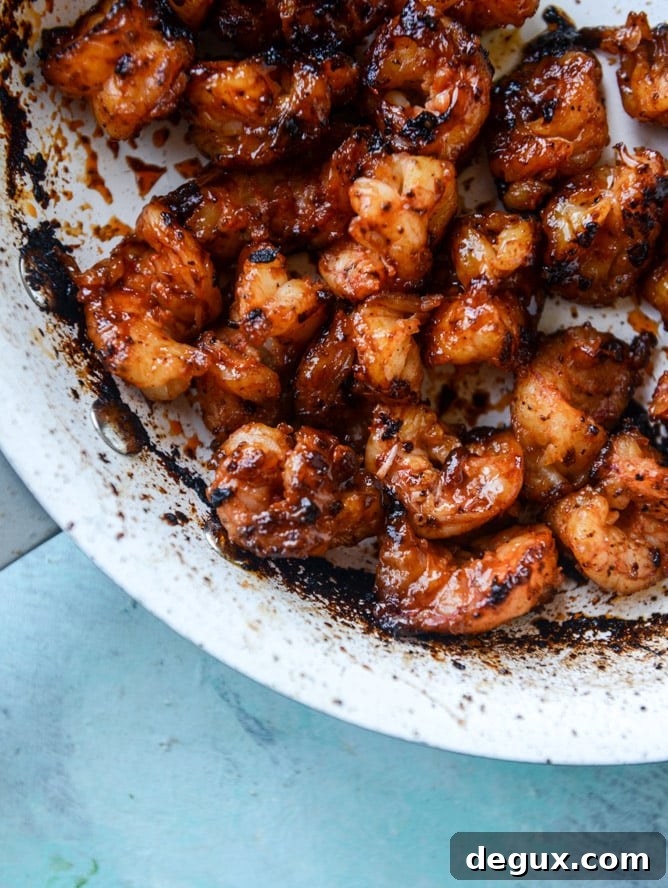 BBQ shrimp and lime avocado toast I howsweeteats.com
