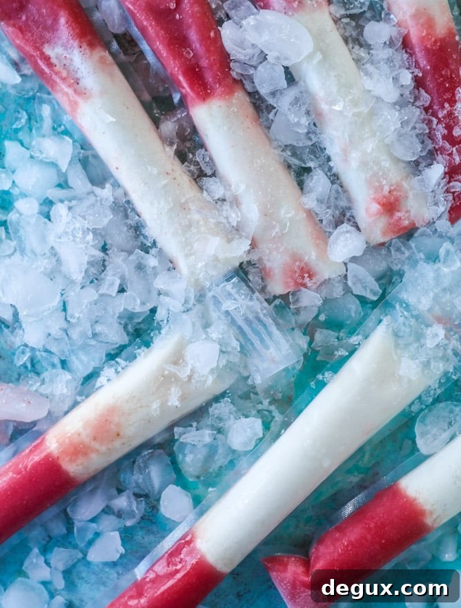 lava flow cocktail pops by @howsweeteats I howsweeteats.com