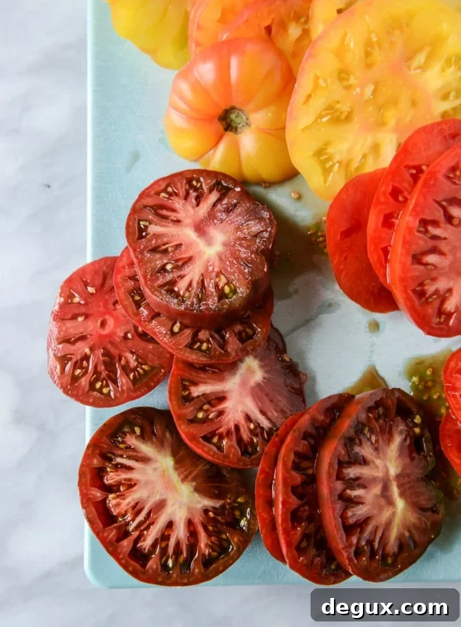 heirloom tomato and burrata grilled cheese by @howsweeteats I howsweeteats.com