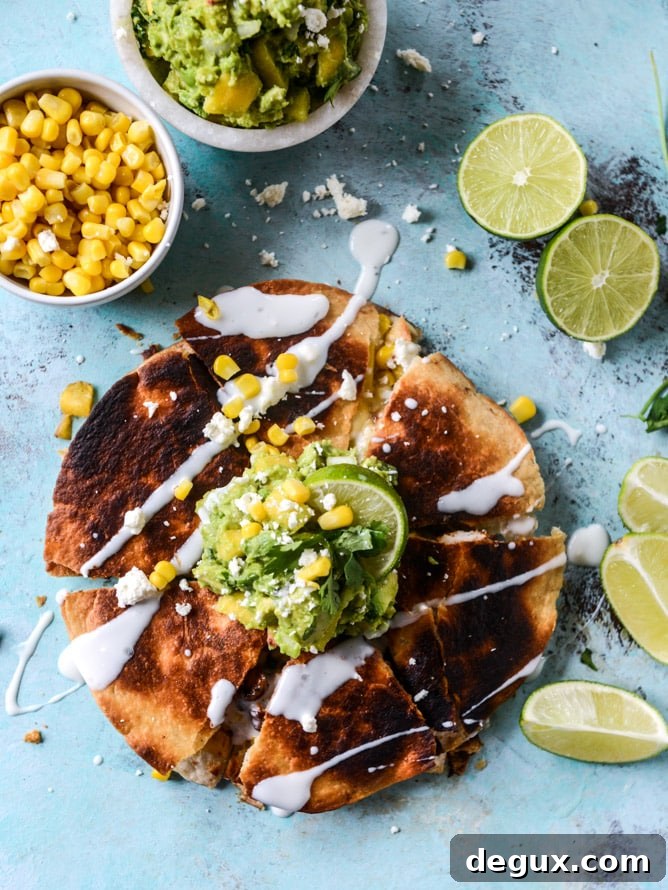 Honey-Glazed Chicken Quesadillas with Fresh Peach Guacamole 6 honey glazed chicken quesadillas with peach guacamole by @howsweeteats (in partnership with pernod classic) I howsweeteats.com