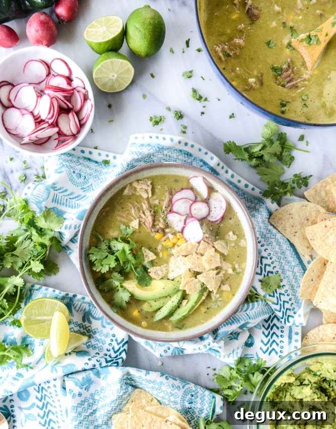 late summer corn tortilla soup I howsweeteats.com