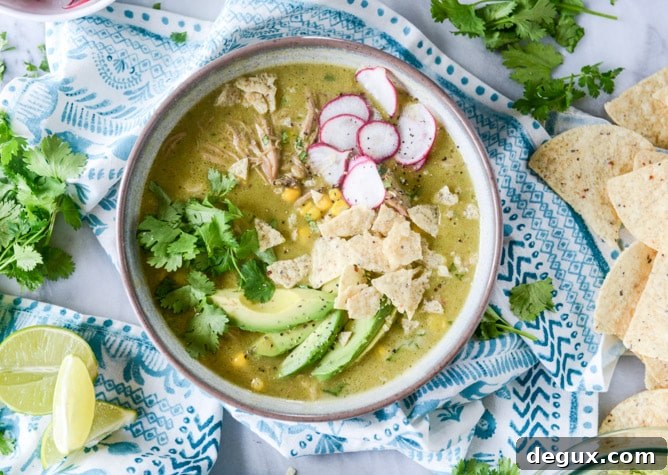 late summer corn tortilla soup I howsweeteats.com