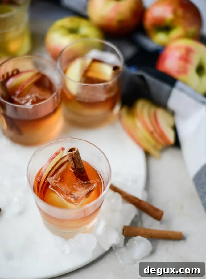 Honeycrisp Apple Old Fashioned Cocktail Recipe 3 honeycrisp old fashioned I howsweeteats.com