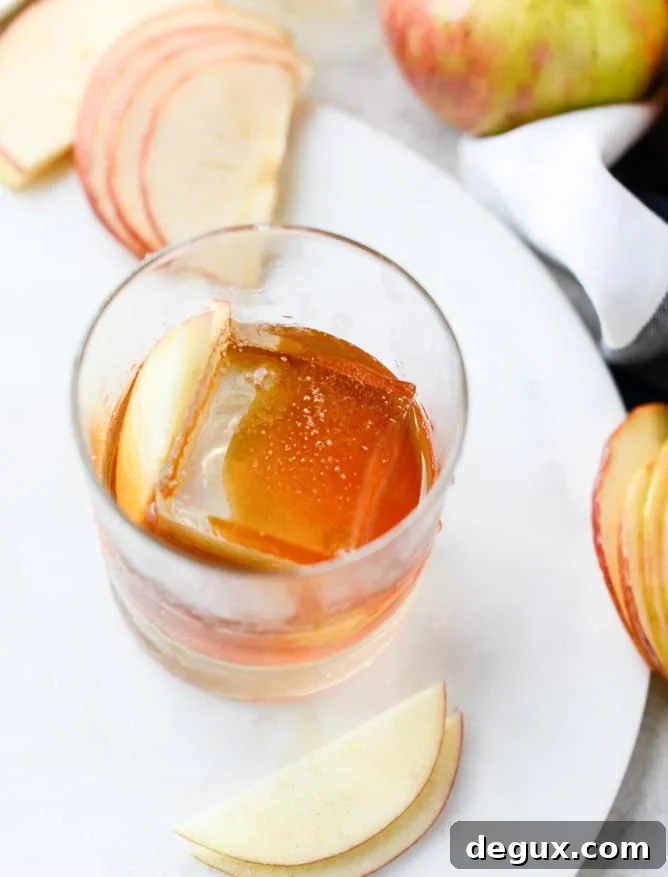 Honeycrisp Apple Old Fashioned Cocktail Recipe 4 honeycrisp old fashioned I howsweeteats.com
