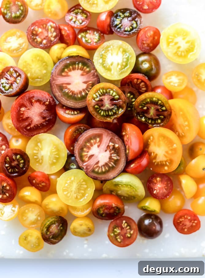 late summer risotto with roasted tomatoes, corn and figs I howsweeteats.com