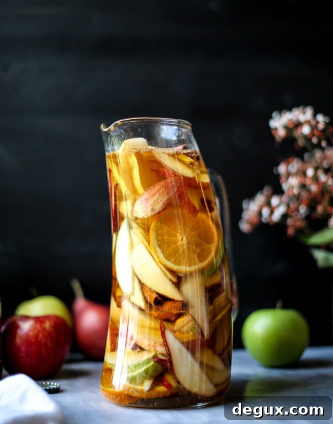 cider beer sangria I howsweeteats.com 