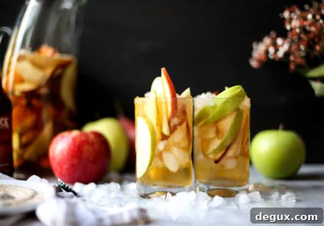 cider beer sangria I howsweeteats.com 