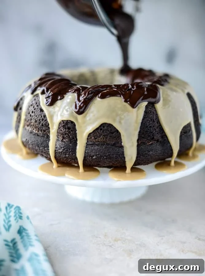 Chocolate Fudge Cake with Pernod Caramel Cream Icing Recipe 6 chocolate fudge cake with caramel cream icing I howsweeteats.com