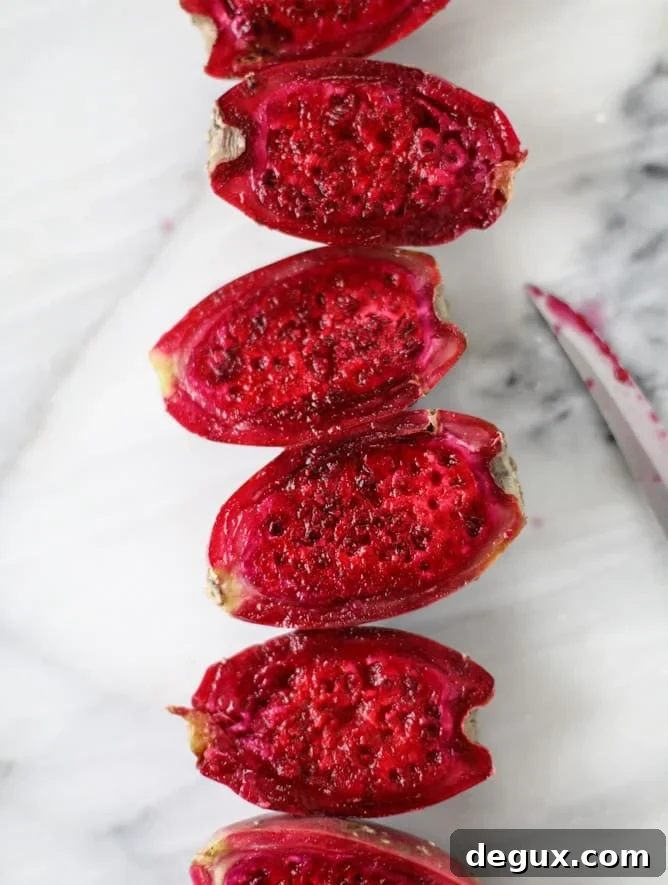 prickly pear and ginger beer margaritas I howsweeteats.com 