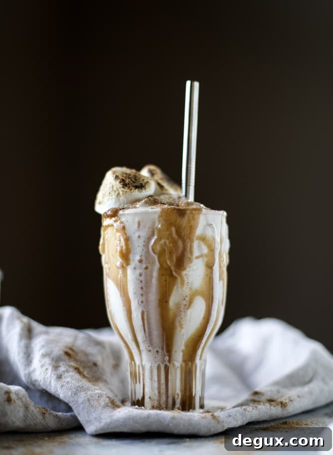 Bourbon Chai Caramel Milkshake Recipe (Video) 9 bourbon chai caramel milkshakes I howsweeteats.com